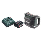 Metabo R 12-18 DAB+ BT Radio da cantiere a batteria 12-18 V DAB+ + 1x batteria 4,0 Ah + caricabatteria