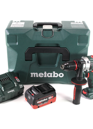 Metabo SB 18 LTX Impuls taladro percutor a batería 18 V 110 Nm + 1x batería LiHD 5,5 Ah + cargador + MetaLoc