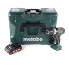 Perceuse à percussion sans fil Metabo SB 18 L BL 18 V 60 Nm sans balai + 1x batterie LiHD 4,0 Ah + MetaLoc - sans chargeur