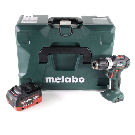 Perceuse à percussion sans fil Metabo SB 18 L BL 18 V 60 Nm sans balai + 1x batterie LiHD 5,5 Ah + MetaLoc - sans chargeur