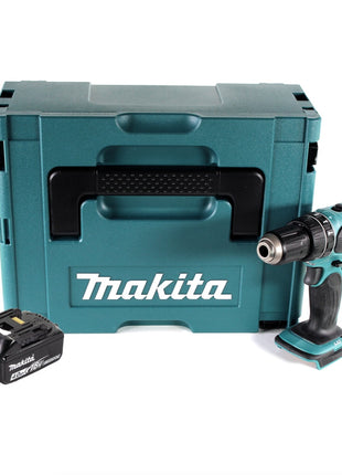 Taladro percutor inalámbrico Makita DHP 456 M1J 18 V 50 Nm + Makpac + 1x batería 4,0Ah - sin cargador