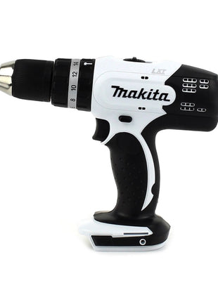 Taladro percutor inalámbrico Makita DHP 453 SFTKW 18 V 42 Nm + 1x batería 3,0 Ah + cargador + set de accesorios 101 piezas + estuche