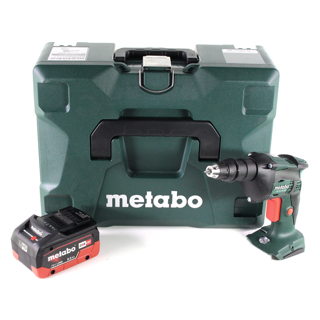 Metabo SE 18 LTX 4000 Akku Trockenbauschrauber 18 V 7 Nm 1/4" + 1x LiHD Akku 8,0 Ah + MetaLoc - ohne Ladegerät