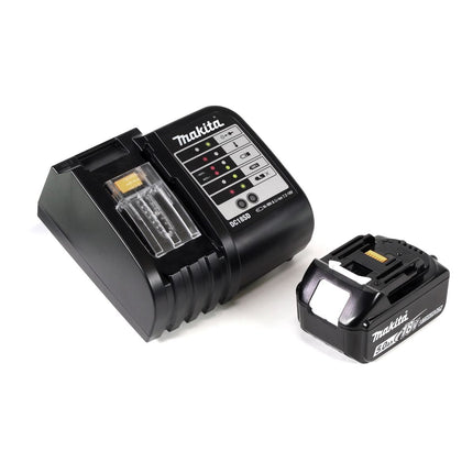 Makita DHP 482 STTK Akku Schlagbohrschrauber 18 V 62 Nm + 1x Akku 5,0 Ah + Ladegerät + 101 tlg. Zubehörset + Koffer