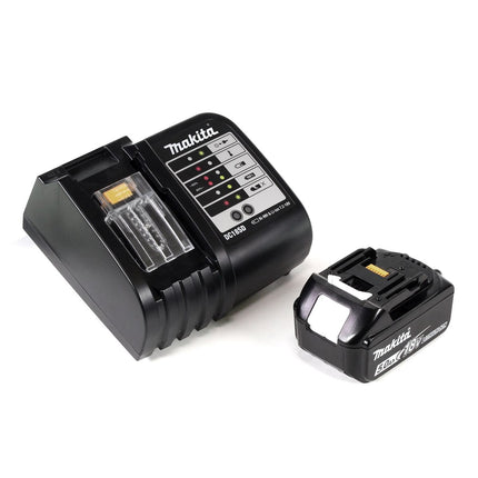 Makita DHP 482 STTKW Akku Schlagbohrschrauber 18 V 62 Nm + 1x Akku 5,0 Ah + Ladegerät + 101 tlg. Zubehörset + Koffer