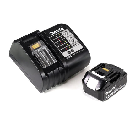 Makita DHP 485 SFTK Akku Schlagbohrschrauber 18 V 50 Nm Brushless + 1x Akku 3,0 Ah + Ladegerät + 101 tlg. Zubehörset + Koffer