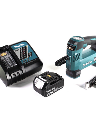 Makita DMP 180 RT1 cordless compressor 18 V 8.3 bar + 1x rechargeable battery 5.0 Ah + charger