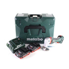 Metabo SCV 18 LTX BL 1.6 Cordless Metal Shears 18 V Brushless + 2x LiHD Batteries 4.0 Ah + Charger + MetaLoc Case