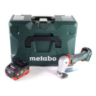 Metabo SCV 18 LTX BL 1.6 Cordless Metal Shears 18V Brushless + 1x LiHD Battery 5.5 Ah + MetaLoc Case - without charger