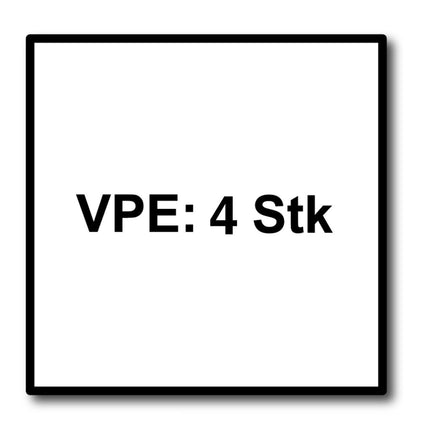 Cinta adhesiva de papel kraft Meisterling 50 mm x 25 m 4 piezas (4x 006300000110) cinta adhesiva de dispersión acrílica