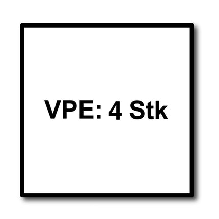 Cinta adhesiva de papel kraft Meisterling 60 mm x 25 m 4 piezas (4x 006300000120) cinta adhesiva de dispersión acrílica