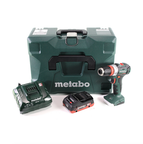 Metabo BS 18 L BL Q Akku Bohrschrauber 18 V 60 Nm Brushless + MetaLoc + 1x 4,0Ah LiHD Akku + Ladegerät