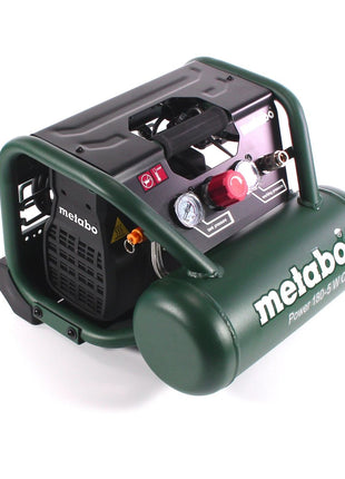 Metabo Power 180-5 W OF Compressore 8 bar 1,1 kW ( 601531000 ) 5 l caldaia senza olio