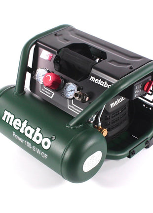 Metabo Power 180-5 W OF Compresseur 8 bar 1,1 kW ( 601531000 ) 5 l