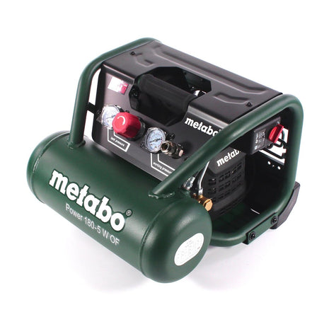 Metabo Power 180-5 W OF compressor 8 bar 1.1 kW ( 601531000 ) 5 l tank size oil-free