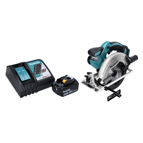 Makita DSS 611 RG1 Cordless circular saw 18 V 165 mm + 1x rechargeable battery 6.0 Ah + charger