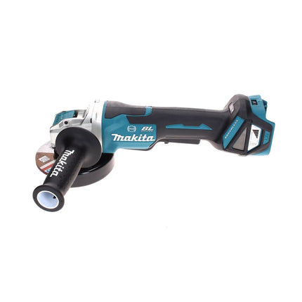 Makita DGA 519 RFJ akumulatorowa szlifierka kątowa 18 V 125 mm bezszczotkowa X-Lock + 2x akumulator 3,0 Ah + ładowarka + Makpac