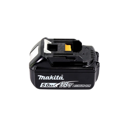 Amoladora angular sin cable Makita DGA 519 T1 18 V 125 mm Brushless X-Lock + 1x batería recargable 5,0 Ah - sin cargador