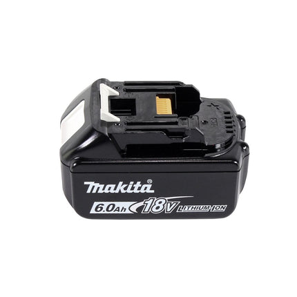 Amoladora angular sin cable Makita DGA 519 G1 18 V 125 mm Brushless X-Lock + 1x batería recargable 6,0 Ah - sin cargador