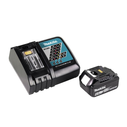 Smerigliatrice angolare a batteria Makita DGA 519 RG1 18 V 125 mm Brushless X-Lock + 1 batteria ricaricabile 6,0 Ah + caricabatterie