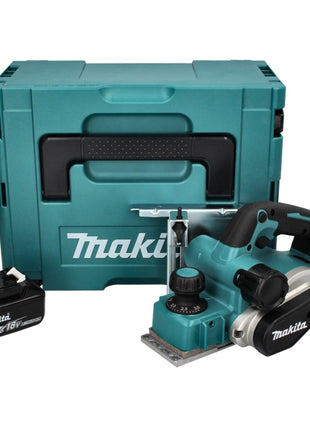 Makita DKP181F1J Cordless Planer 82mm 18V Brushless + 1x Battery 3.0 Ah + Makpac Case - without charger