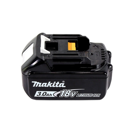 Makita DKP 181 F1J Cepillo sin cable 82 mm 18 V sin escobillas + 1x batería recargable 3,0 Ah + Makpac - sin cargador