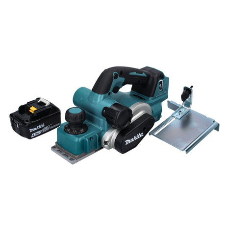 Makita DKP 181 M1 cordless planer 82 mm 18 V brushless + 1x rechargeable battery 4.0 Ah - without charger