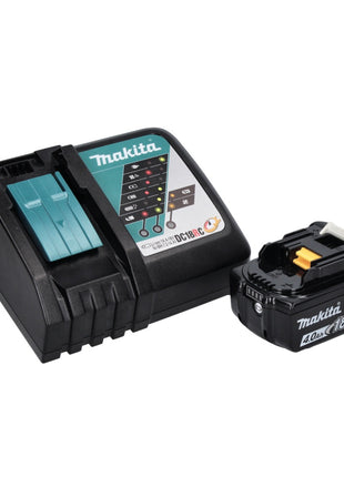 Makita DKP 181 RM1 cordless planer 82 mm 18 V brushless + 1x rechargeable battery 4.0 Ah + charger