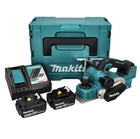 Makita DKP 181 RMJ raboteuse sans fil 82 mm 18 V sans balais + 2x batterie 4,0 Ah + chargeur + Makpac