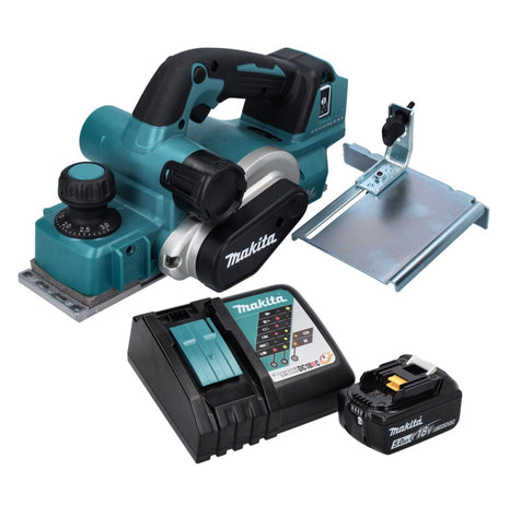 Makita DKP181RT1 Cordless Planer 82mm 18V Brushless + 1x Battery 5.0 Ah + Charger