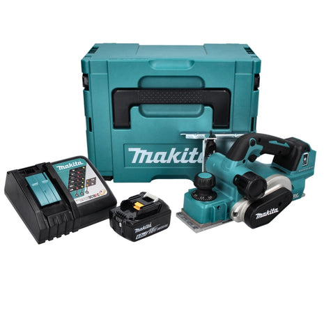 Makita DKP181RG1J Cordless Planer 82mm 18V Brushless + 1x Battery 6.0 Ah + Charger  + Makpac Case