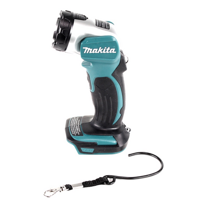 Makita DML 802 G1 Akku Lampe für 14,4 und 18 V Akku + 1x Akku 6,0 Ah - ohne Ladegerät