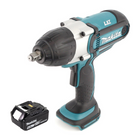 Makita DTW 450 G1 Atornillador de impacto inalámbrico 18 V 440 Nm 1/2