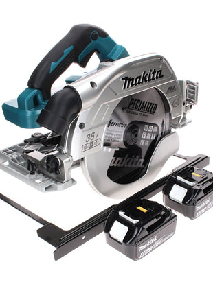 Makita DHS 900 M2 Akku Handkreissäge 36 V ( 2x 18 V ) 235 mm Brushless + 2x Akku 4,0 Ah - ohne Ladegerät