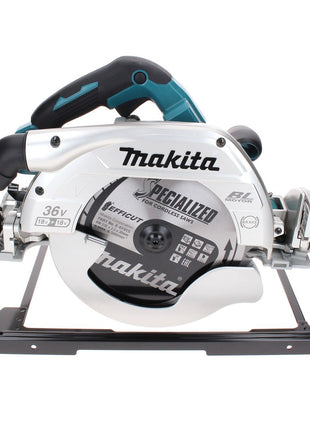 Sierra circular a batería Makita DHS 900 PM2 36 V (2x 18 V) 235 mm sin escobillas + 2x batería 4,0 Ah + doble cargador