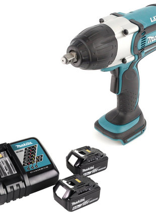 Makita DTW 450 RG Atornillador de impacto inalámbrico 18 V 440 Nm 1/2" + 2x baterías 6,0 Ah + cargador