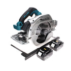 Makita DHS 900 G2 Akku Handkreissäge 36 V ( 2x 18 V ) 235 mm Brushless + 2x Akku 6,0 Ah - ohne Ladegerät