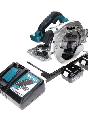 Makita DHS 900 RG2 Scie circulaire sans fil 36 V (2x 18 V) 235 mm brushless + 2x Batteries 6,0 Ah + Chargeur