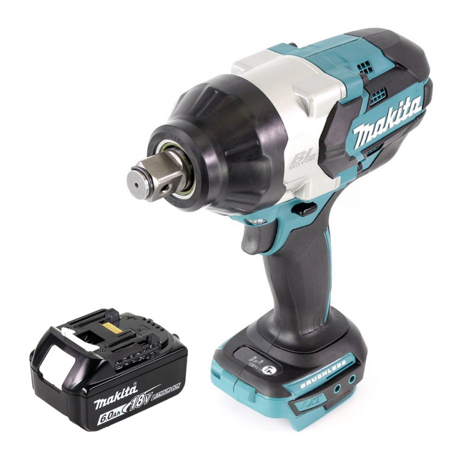 Avvitatore a impulsi a batteria Makita DTW 1001 G1 18V 3/4" 1050Nm brushless + 1x batteria ricaricabile 6,0 Ah - senza caricabatterie