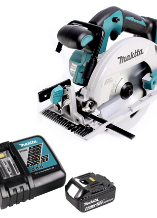 Makita DHS 680 RG1 Akku Handkreissäge 18 V 165 mm Brushless + 1x Akku 6,0 Ah + Ladegerät - Toolbrothers