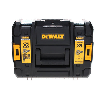 DeWalt DCW 200 L1 Akku Vibrationsschleifer 18 V 108x115 mm + 1x Akku 3,0 Ah + Ladegerät + TSTAK