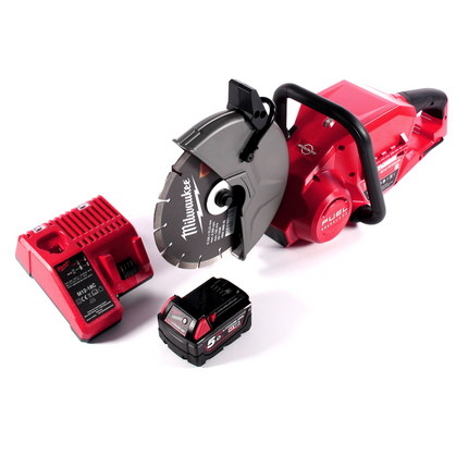 Milwaukee M18 FCOS230-501C Akku Trennschleifer 18 V 230 mm Brushless + 1x Akku 5,0 Ah + Ladegerät