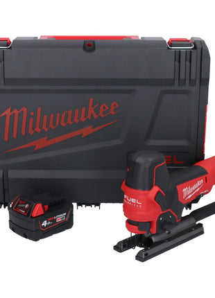 Milwaukee M18 FBJS-401X Scie sauteuse sans fil Brushless 18V + 1x Batterie 4,0Ah + Coffret HD Box - sans chargeur