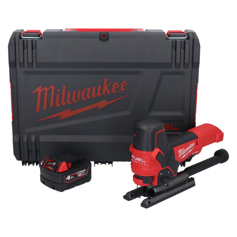 Milwaukee M18 FBJS-401X Akku Stichsäge 18 V Brushless + 1x Akku 4,0 Ah + HD Box - ohne Ladegerät