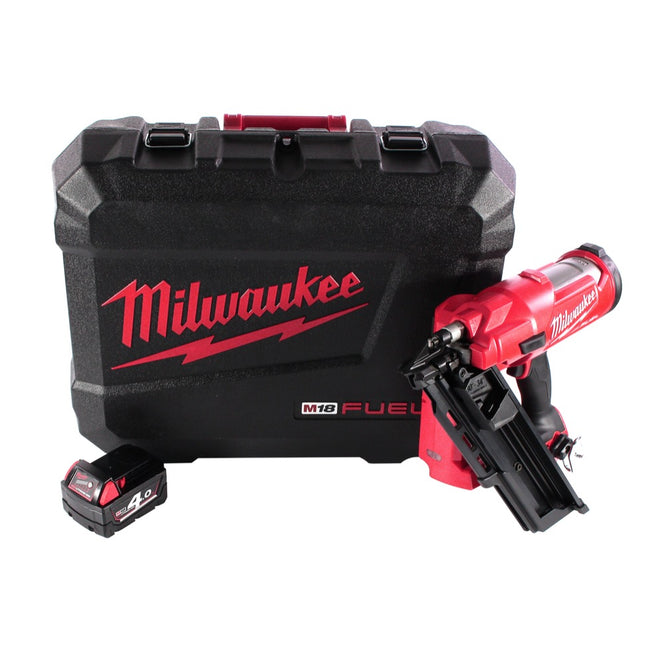 Milwaukee M18 FFN-401C Akku Nagler 18 V 50 - 90 mm Brushless + 1x Akku 4,0 Ah + Koffer - ohne Ladegerät