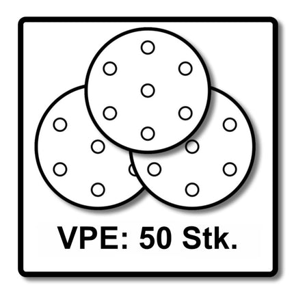 Festool STF D225/128 Schleifscheibe Granat P100 225 mm 50 Stk. ( 2x 205656 ) für Langhalsschleifer PLANEX - Toolbrothers