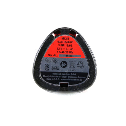 Milwaukee Akku Starter Set 12 V mit 3x Akku 1,5 Ah + M12 C12C Ladegerät