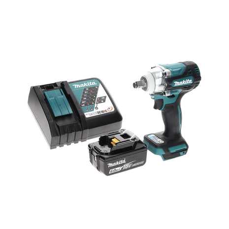 Makita DTW 300 RG1 cordless impact wrench 18 V 330 Nm 1/2" brushless + 1x rechargeable battery 6.0 Ah + charger