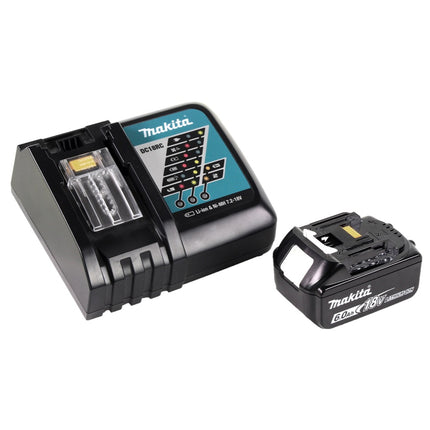 Makita DTW 300 RG1J Avvitatore ad impulsi a batteria 18V 330Nm 1/2" Brushless + 1x Batteria 6,0 Ah + Caricabatterie + Valigetta Makpac