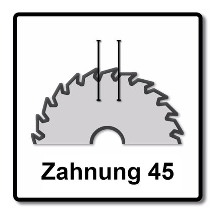 Makita CCF19045G SPECIALIZED EFFICUT Sägeblatt 190 x 30 x 1,0 mm (  B-68638 ) 45 Zähne für Holz - Toolbrothers